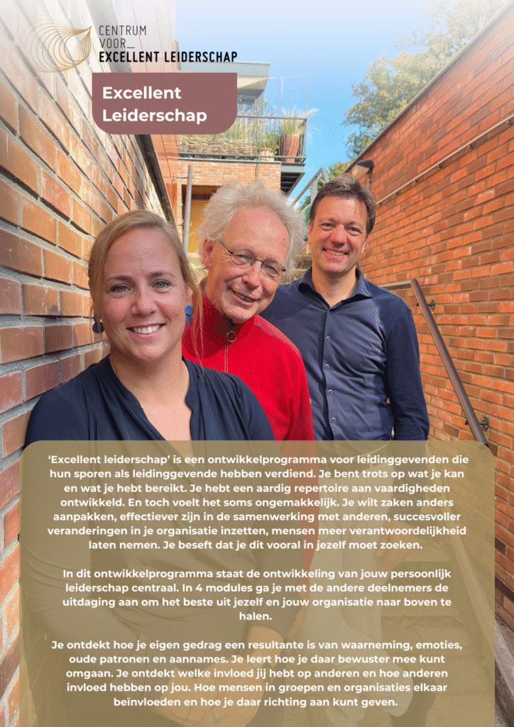 Excellent leiderschap opleiding